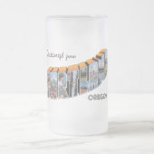 ポートランドまたは フロストグラスビールジョッキ (中央)