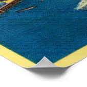 ポートランドを通過した米国戦艦 ポスター (角)