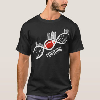 ポートランドアメリカンサッカースカイラインオレゴンUSAギフト Tシャツ