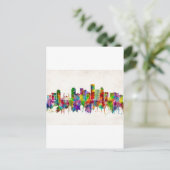 ポートランドオレゴンのスカイライン シーズンポストカード (スタンド正面)