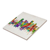 ポートランドオレゴンのスカイライン タイル (側面)