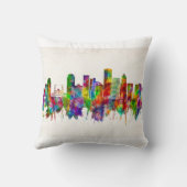 ポートランドオレゴンスカイライン クッション (裏面)