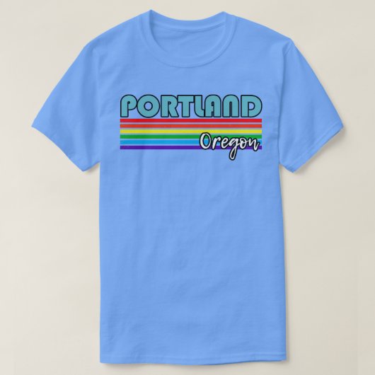 ポートランドオレゴンプライドポートランドLGBTギフトLGBTQ Su Tシャツ (デザイン正面)