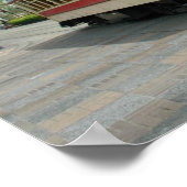 ポートランドオレゴンヴィンテージトロリーポスター ポスター (角)