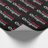 ポートランドオレゴン包装紙 ラッピングペーパー (角)