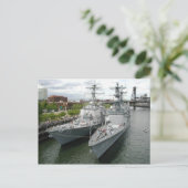 ポートランドオレゴン海軍艦艇はがき ポストカード (スタンド正面)