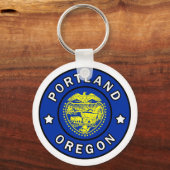 ポートランドオレゴン キーホルダー (正面)