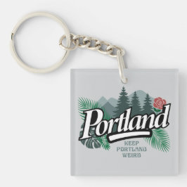 ポートランドオレゴン キーホルダー