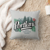 ポートランドオレゴン クッション (ブランケット)