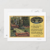 ポートランドオレゴン – バラフェスティバルクイーンズコート ポストカード (正面/裏面)