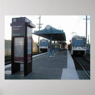 ポートランドオレゴンMAXラインポスターの最後 ポスター