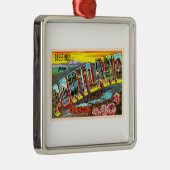 ポートランドオレゴンORヴィンテージラージレター メタルオーナメント (右)