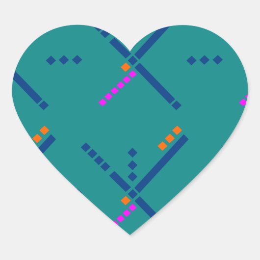 ポートランドオレゴンPDXエアポートカーペット ハートシール (正面)