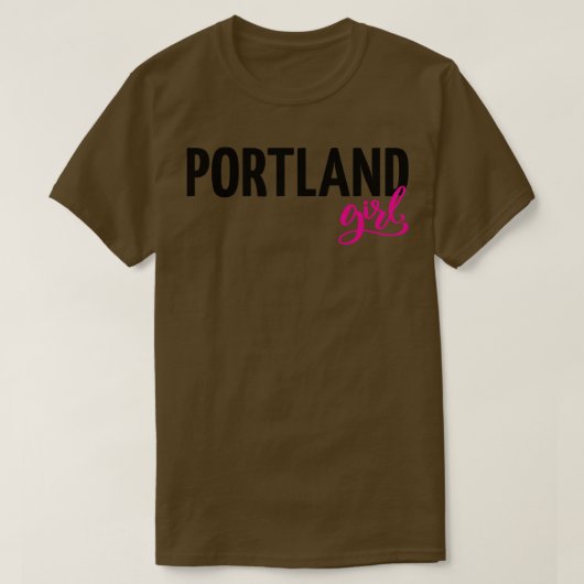 ポートランドガール Tシャツ (デザイン正面)