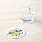 ポートランドコースターを交差させるTilikum ラウンドペーパーコースター (インサイチュ)