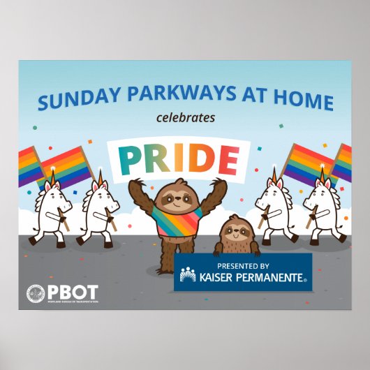 ポートランドサンデーパークウェイズポスター ポスター (正面)