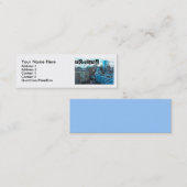 ポートランドスカイラインのプロフィールカード スキニー名刺 (正面/裏面)