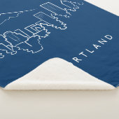 ポートランドスカイライン シェルパブランケット (3/4)