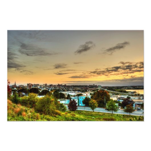 ポートランドスカイライン フォトプリント            (正面)