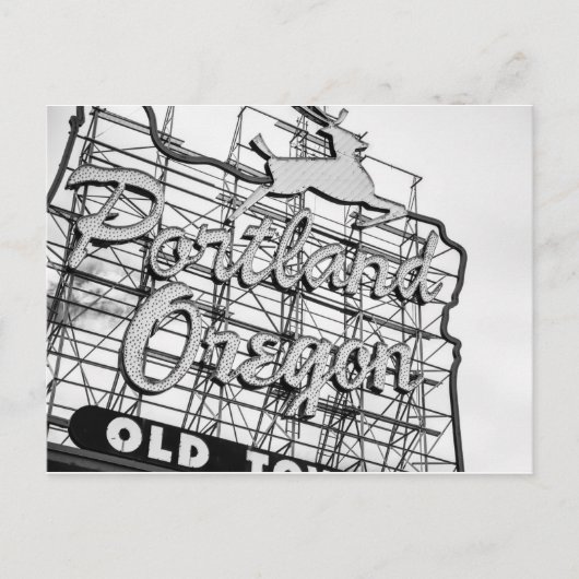 ポートランドスタッグサイン ポストカード