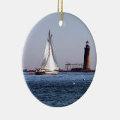 ポートランドハーバーセーリングバイラムアイランドレッジ セラミックオーナメント (右)