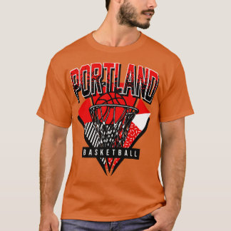 ポートランドバスケットボール90sスローバック tシャツ