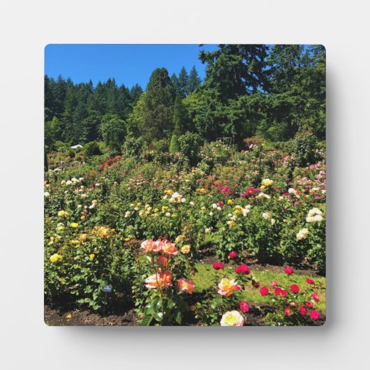 ポートランドバラガーデンOR フォトプラーク (正面)