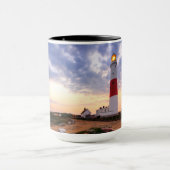 ポートランドビル灯台の金日の出 マグカップ (中央)