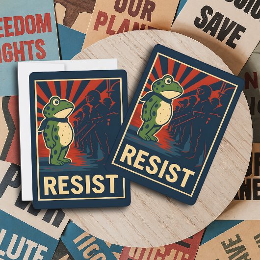 ポートランドフロッグの抗議 招待状