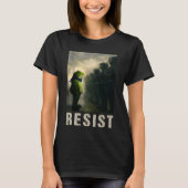 ポートランドフロッグの抗議 Tシャツ (正面)