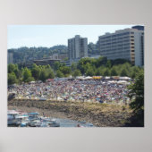 ポートランドブルースフェスティバル2005年7月4日ポスター ポスター (正面)