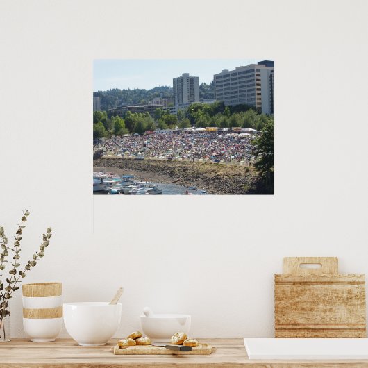 ポートランドブルースフェスティバル2005年7月4日ポスター ポスター (キッチン)