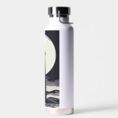 ポートランドヘッドメーンライトハウスムーン ウォーターボトル (左面)