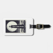 ポートランドヘッドメーンライトハウスムーン ラゲッジタグ (正面横)