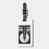 ポートランドヘッドメーンライトハウスムーン ラゲッジタグ (正面縦)