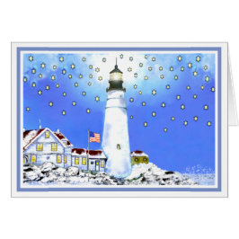 ポートランドヘッドライトで明るい古い栄光飛行