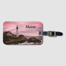 ポートランドヘッドライトの灯台荷物のラベル