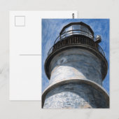 ポートランドヘッドライトを間近で ポストカード (正面/裏面)