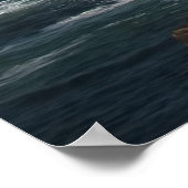 ポートランドヘッドライトハウスケープエリザベスメイン ポスター (角)