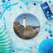 ポートランドヘッドライトハウスメイン ペーパープレート (パーティー)