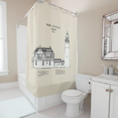 ポートランドヘッドライトハウスメイン – SBD シャワーカーテン (インサイチュ)