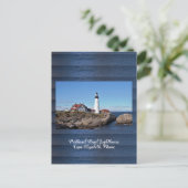 ポートランドヘッドライトポストカード シーズンポストカード (スタンド正面)