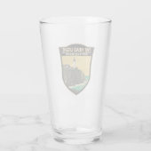 ポートランドヘッドライトメインヴィンテージアート タンブラーグラス (裏面)