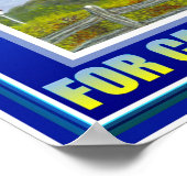 ポートランドヘッドライト秋及びこれを用いた冬3 ポスター (角)