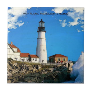 ポートランドヘッドライト、メインのコースター タイル