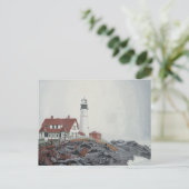 ポートランドヘッドライトinフォグ ポストカード (スタンド正面)