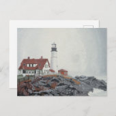 ポートランドヘッドライトinフォグ ポストカード (正面/裏面)