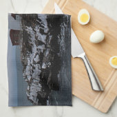 ポートランドヘッド灯台 キッチンタオル (四つ折り)