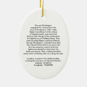 ポートランドヘッド灯台 セラミックオーナメント (裏面)