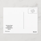 ポートランドヘッド灯台 ポストカード (裏面)